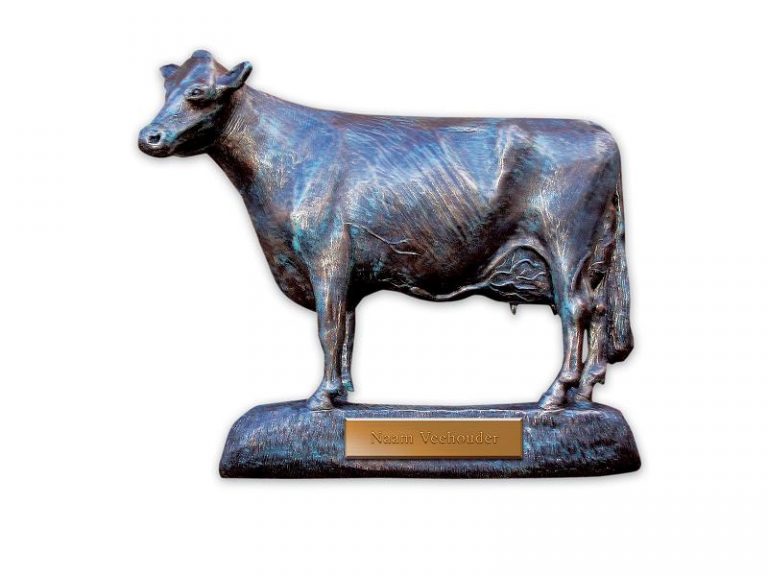 Holstein-koe (wandsculptuur)